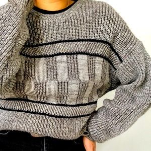 Vintage Wool chunky knit sweater Jant-zen